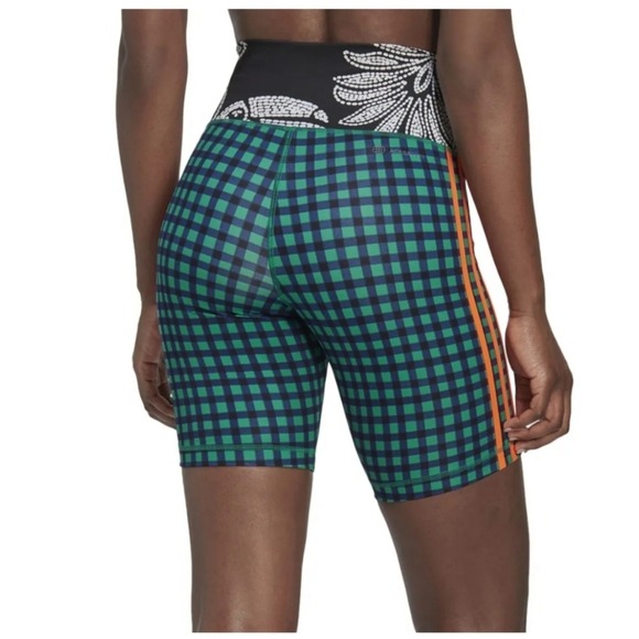 New Adidas x FARM Rio Bike Shorts Size XS - Picture 11 of 15
